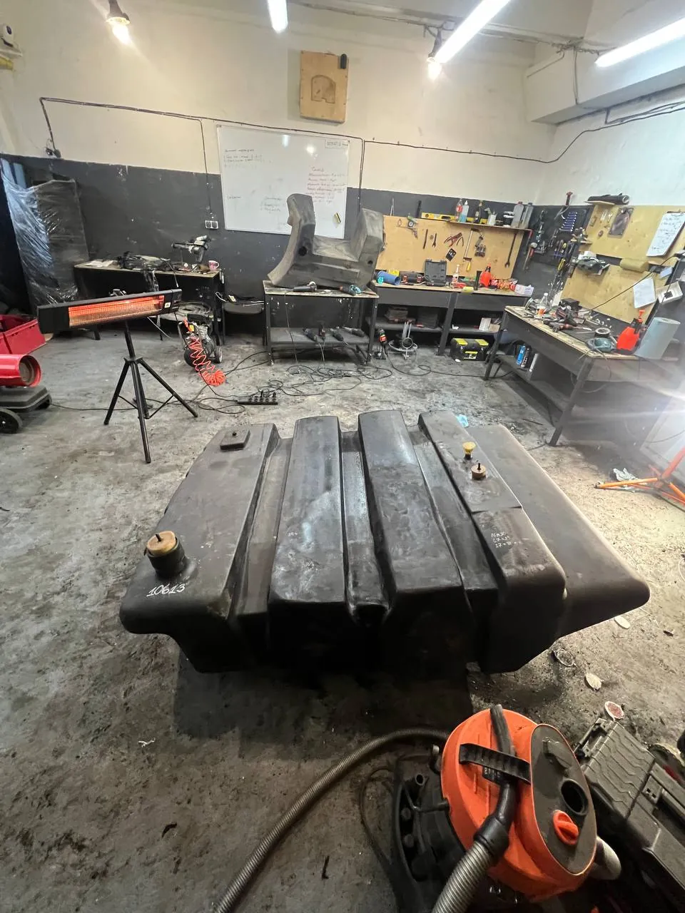 Foto 12 der Reparatur — Kraftstofftank-Reparatur John Deere — Dezember 2023