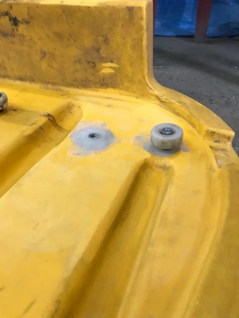Foto 61 der Reparatur — Halmteiler-Reparatur am Schneidwerk