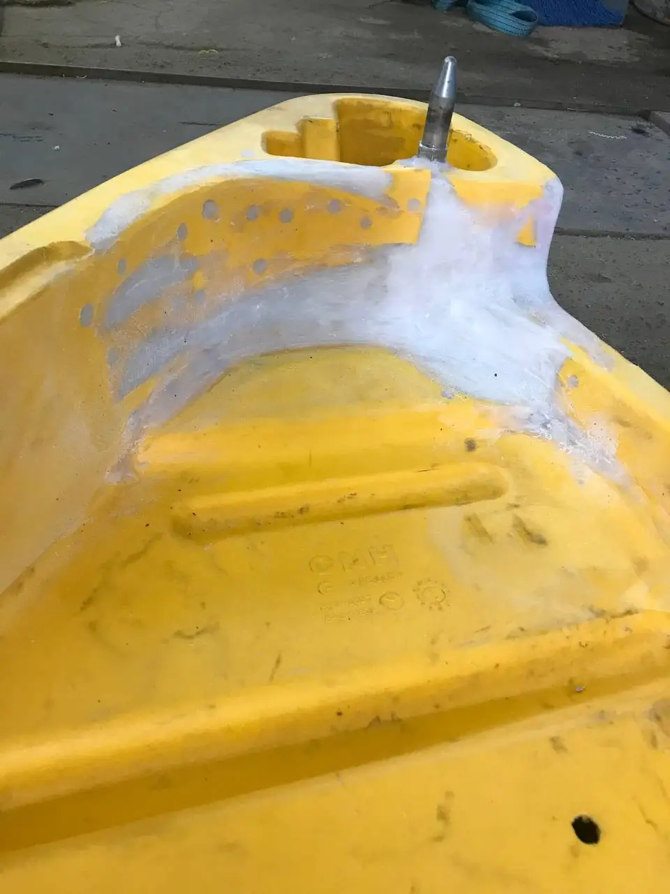 Foto 66 der Reparatur — Halmteiler-Reparatur am Schneidwerk