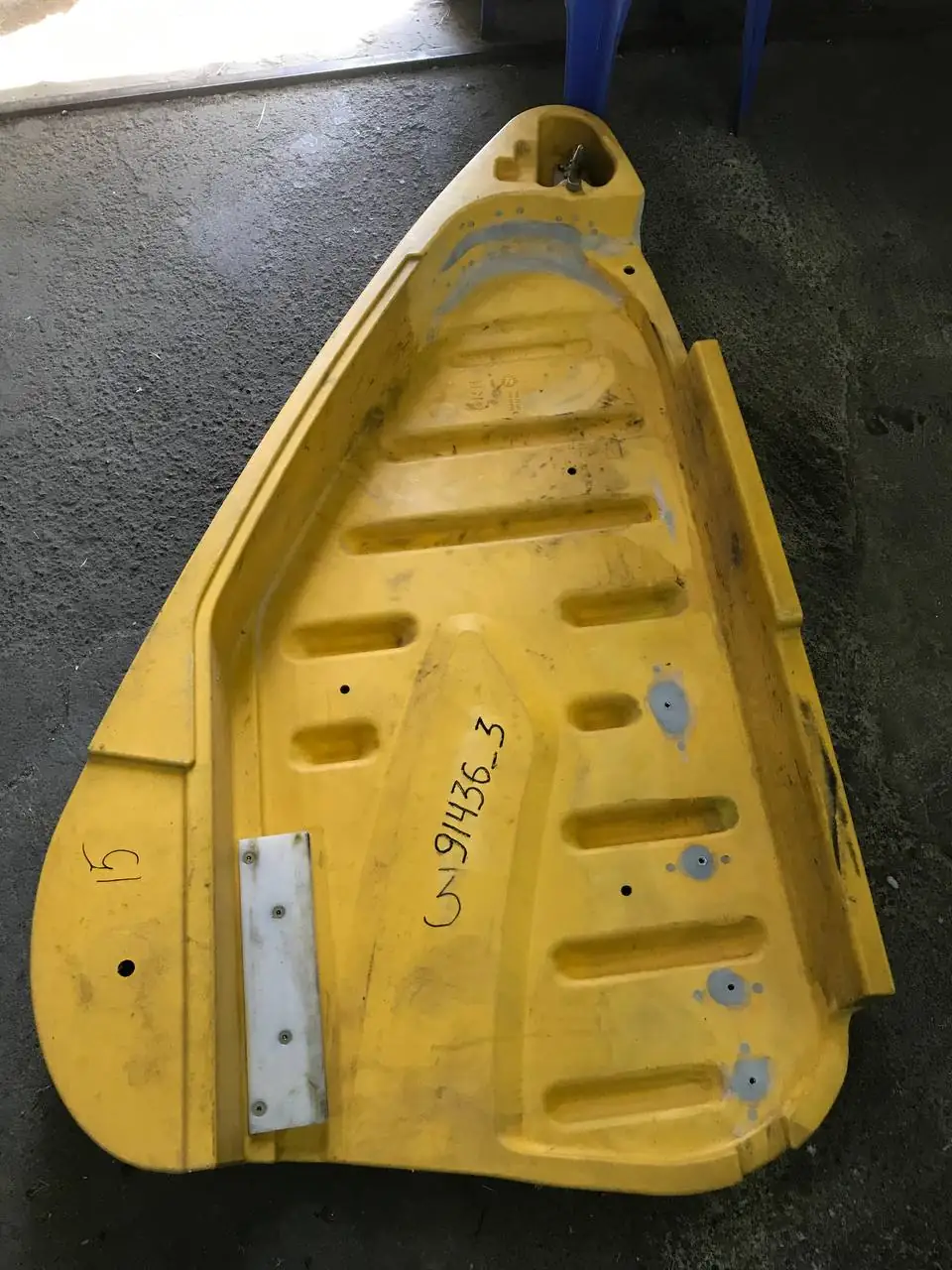 Foto 45 der Reparatur — Halmteiler-Reparatur am Schneidwerk