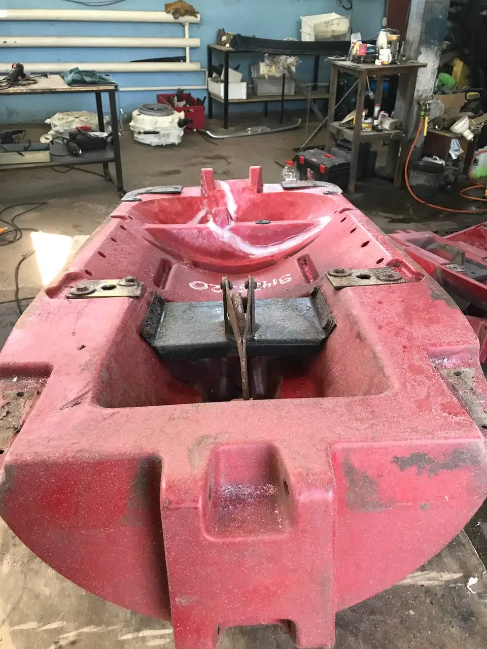 Foto 23 der Reparatur — Halmteiler-Reparatur am Schneidwerk