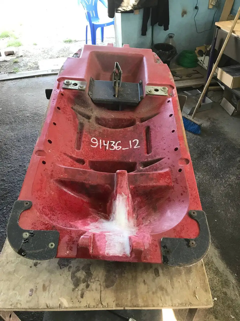 Foto 46 der Reparatur — Halmteiler-Reparatur am Schneidwerk