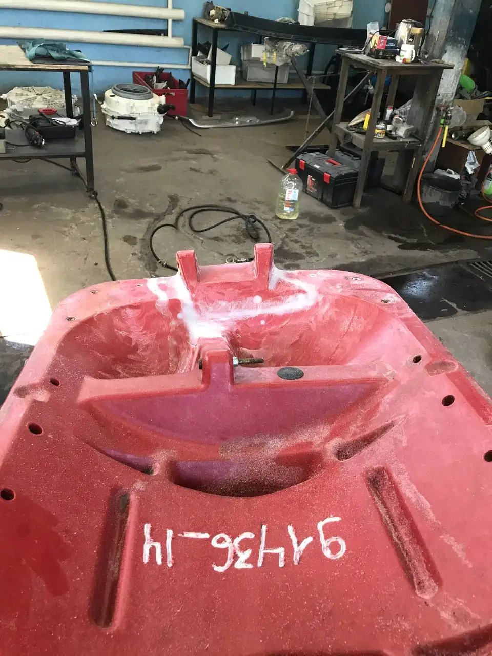 Foto 20 der Reparatur — Halmteiler-Reparatur am Schneidwerk