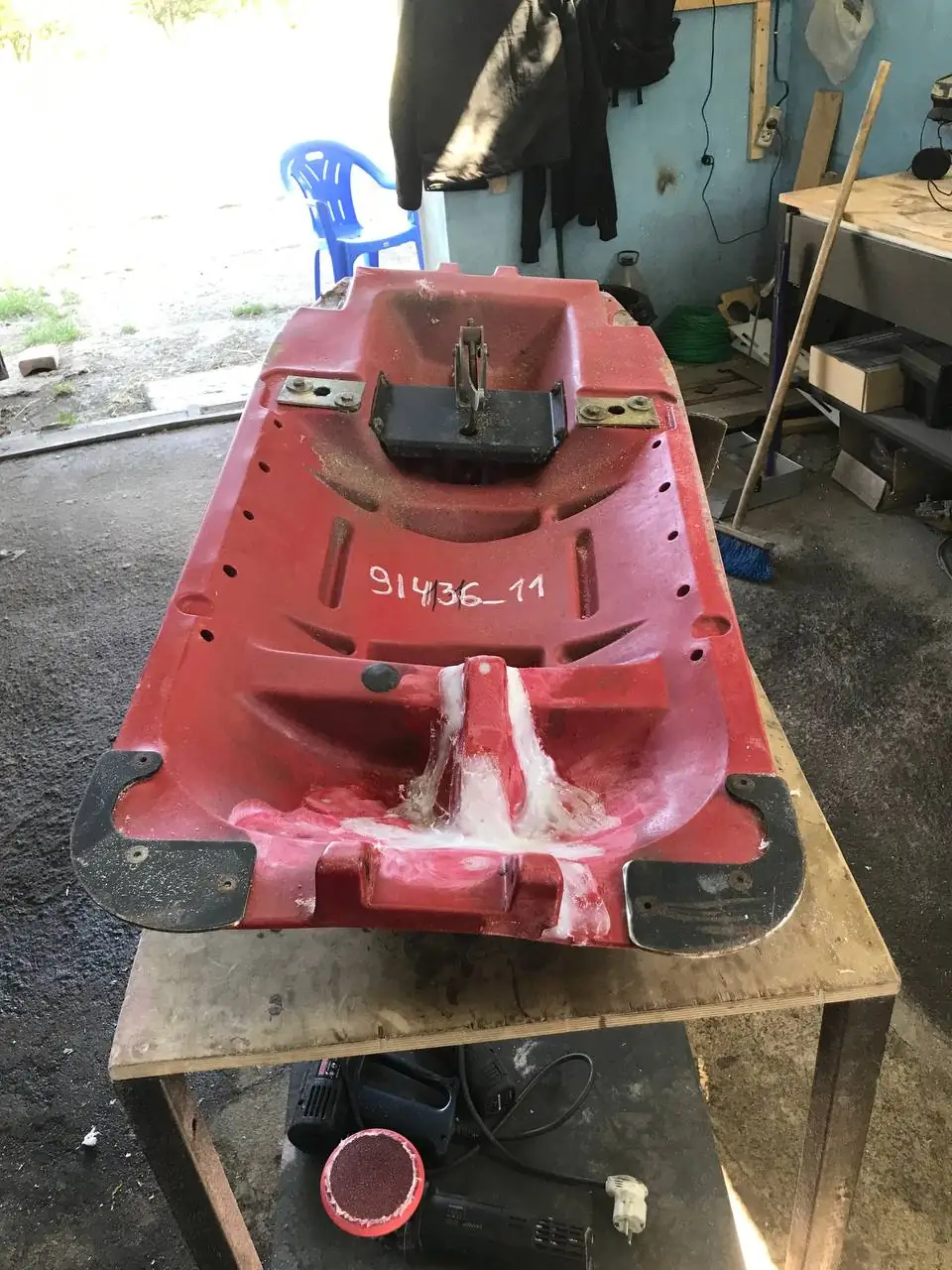 Foto 60 der Reparatur — Halmteiler-Reparatur am Schneidwerk