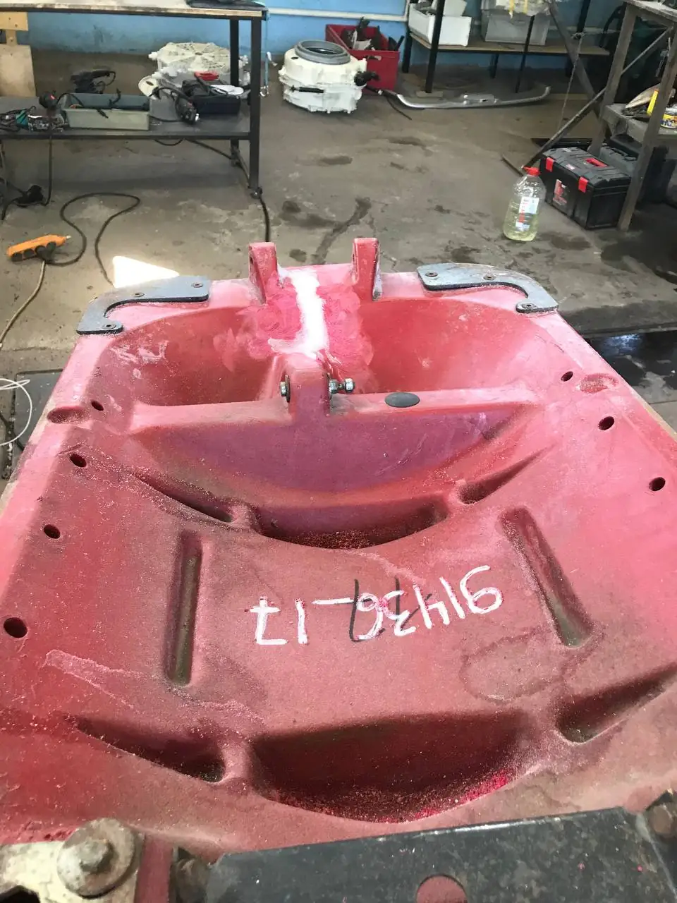 Foto 16 der Reparatur — Halmteiler-Reparatur am Schneidwerk