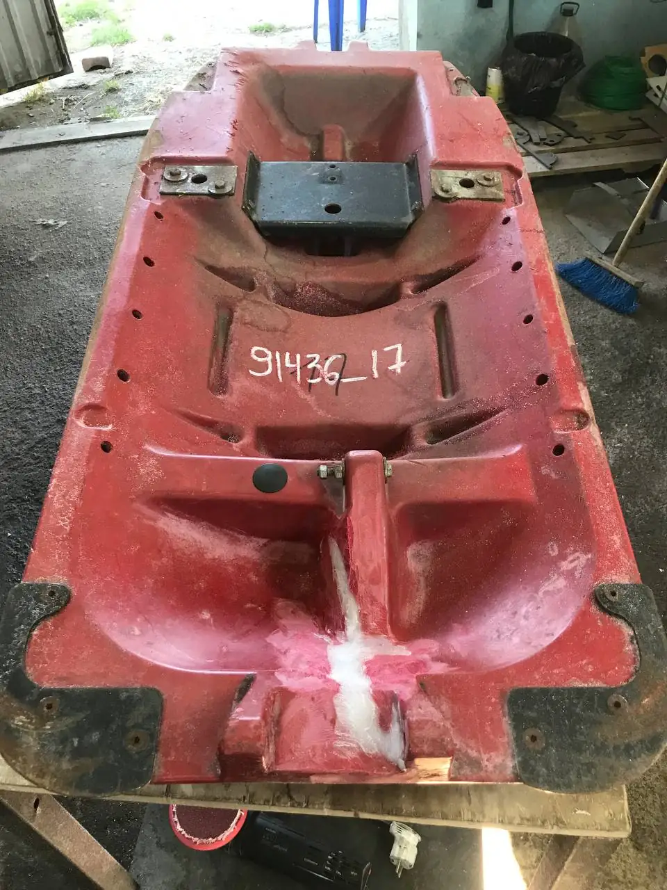Foto 58 der Reparatur — Halmteiler-Reparatur am Schneidwerk