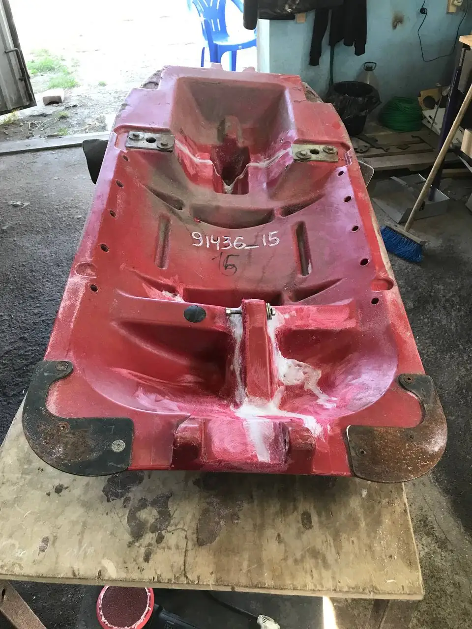 Foto 59 der Reparatur — Halmteiler-Reparatur am Schneidwerk