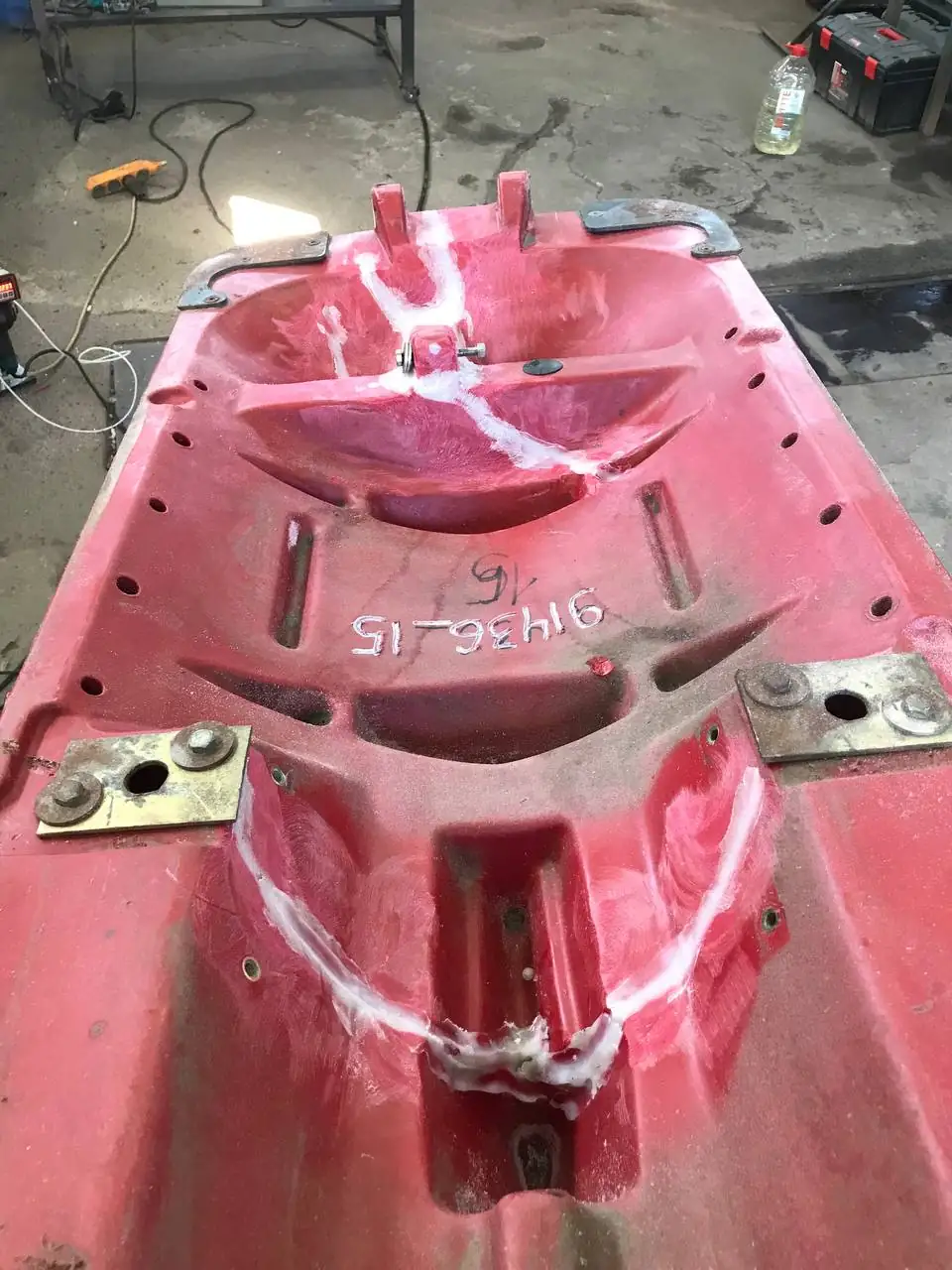 Foto 53 der Reparatur — Halmteiler-Reparatur am Schneidwerk