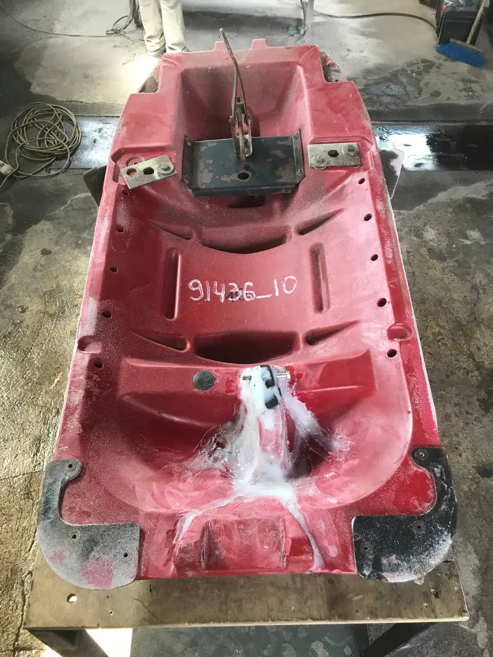 Foto 51 der Reparatur — Halmteiler-Reparatur am Schneidwerk