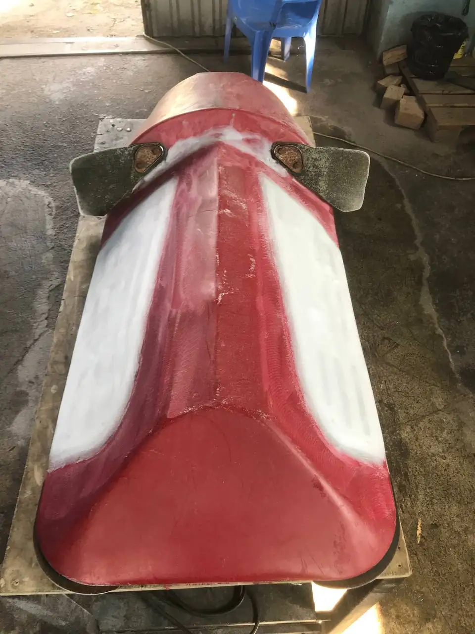 Foto 86 der Reparatur — Halmteiler-Reparatur am Schneidwerk