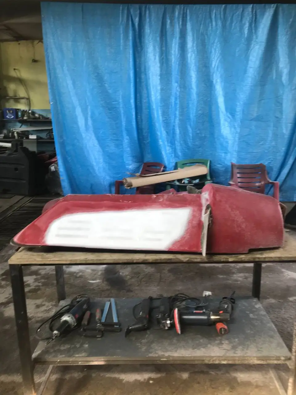 Foto 78 der Reparatur — Halmteiler-Reparatur am Schneidwerk