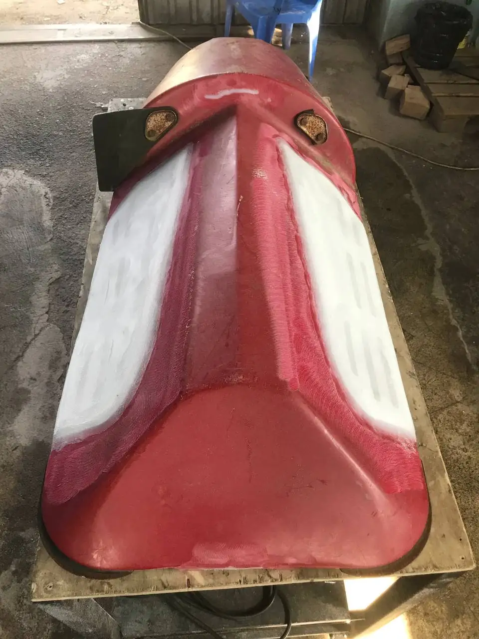 Foto 67 der Reparatur — Halmteiler-Reparatur am Schneidwerk
