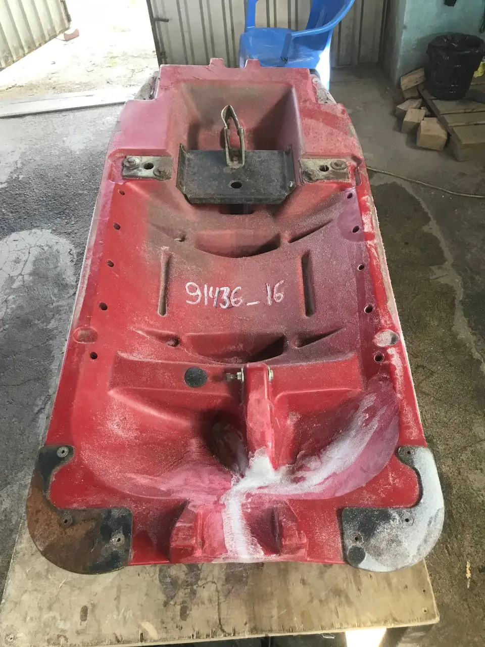 Foto 6 der Reparatur — Halmteiler-Reparatur am Schneidwerk