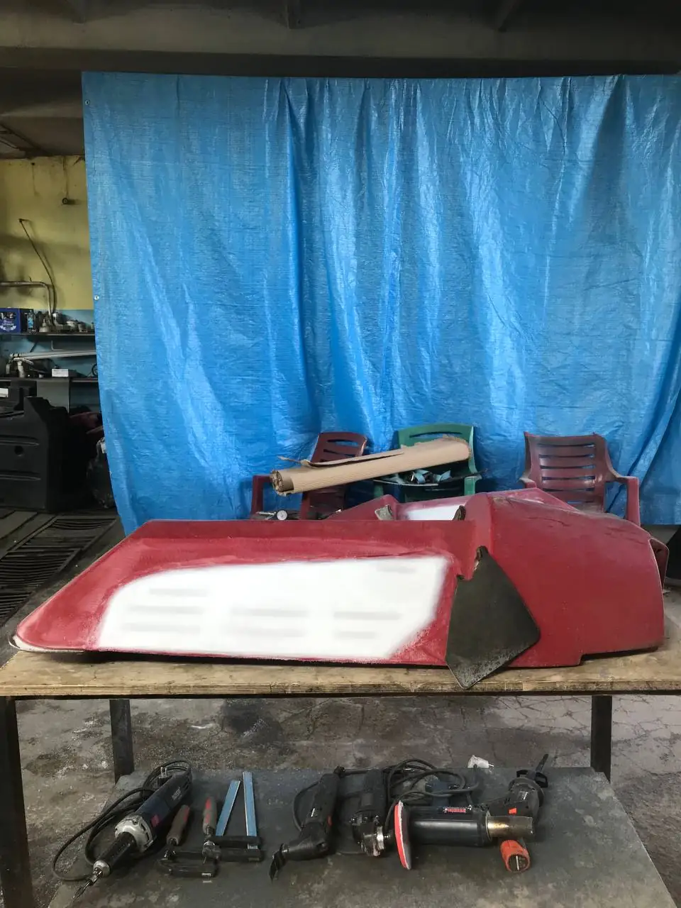 Foto 68 der Reparatur — Halmteiler-Reparatur am Schneidwerk