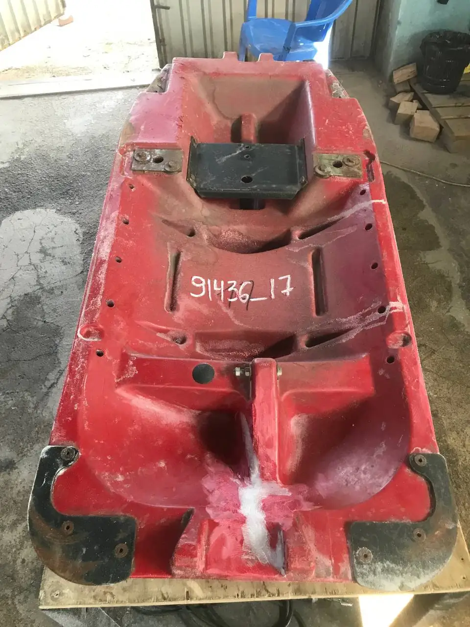 Foto 3 der Reparatur — Halmteiler-Reparatur am Schneidwerk