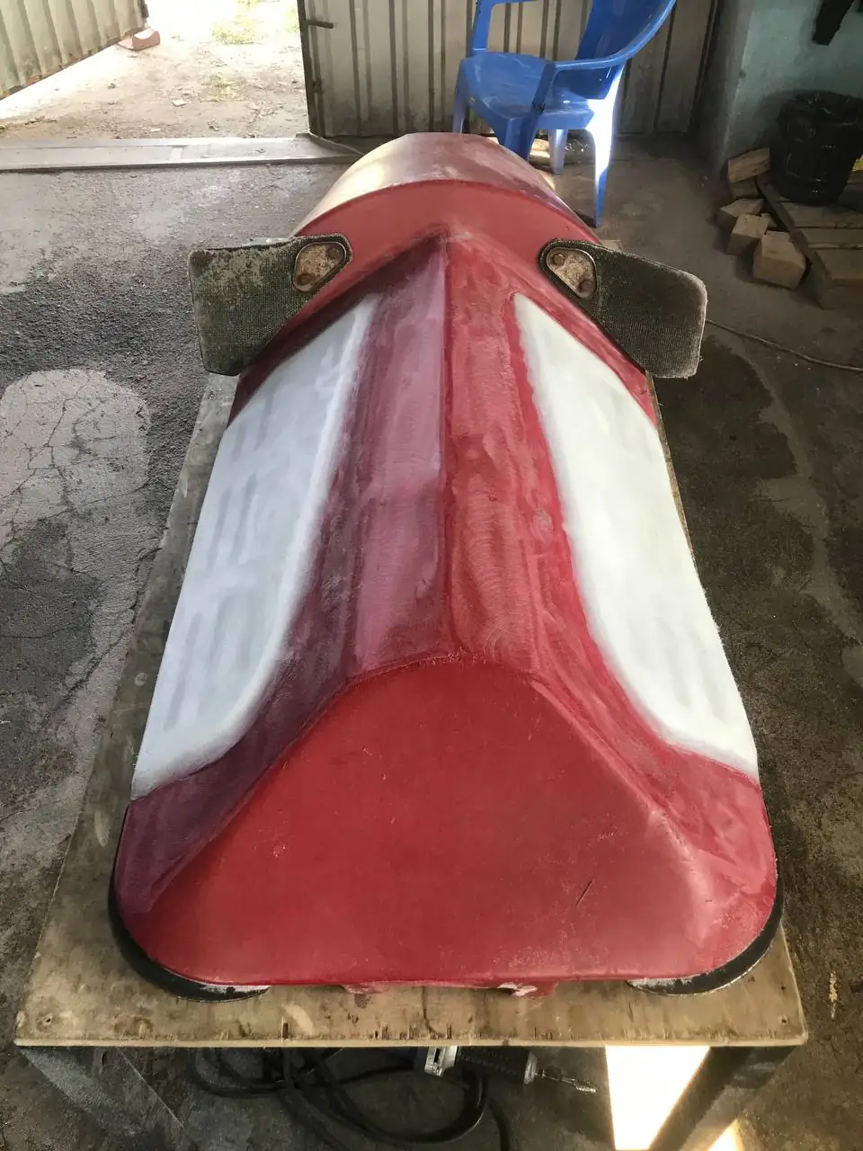 Foto 4 der Reparatur — Halmteiler-Reparatur am Schneidwerk