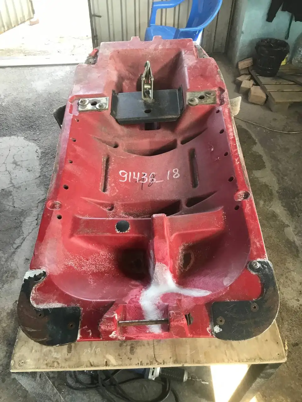 Foto 77 der Reparatur — Halmteiler-Reparatur am Schneidwerk