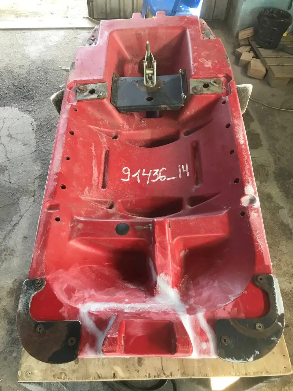 Foto 2 der Reparatur — Halmteiler-Reparatur am Schneidwerk
