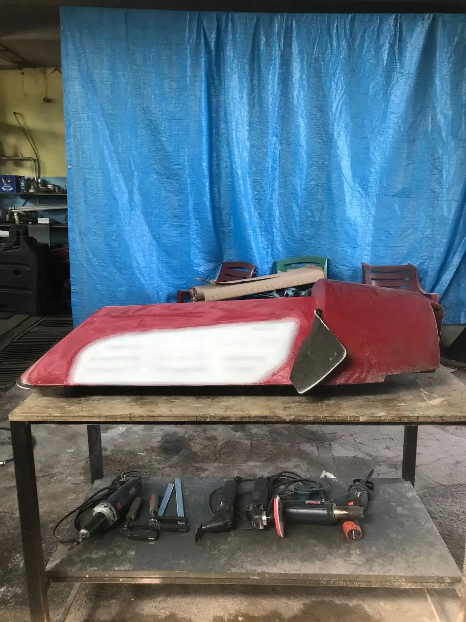 Foto 83 der Reparatur — Halmteiler-Reparatur am Schneidwerk