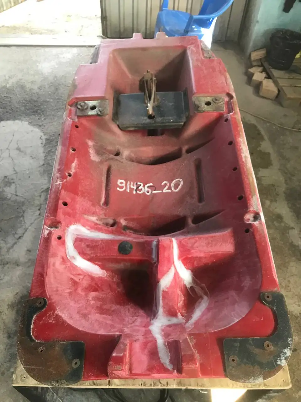 Foto 91 der Reparatur — Halmteiler-Reparatur am Schneidwerk