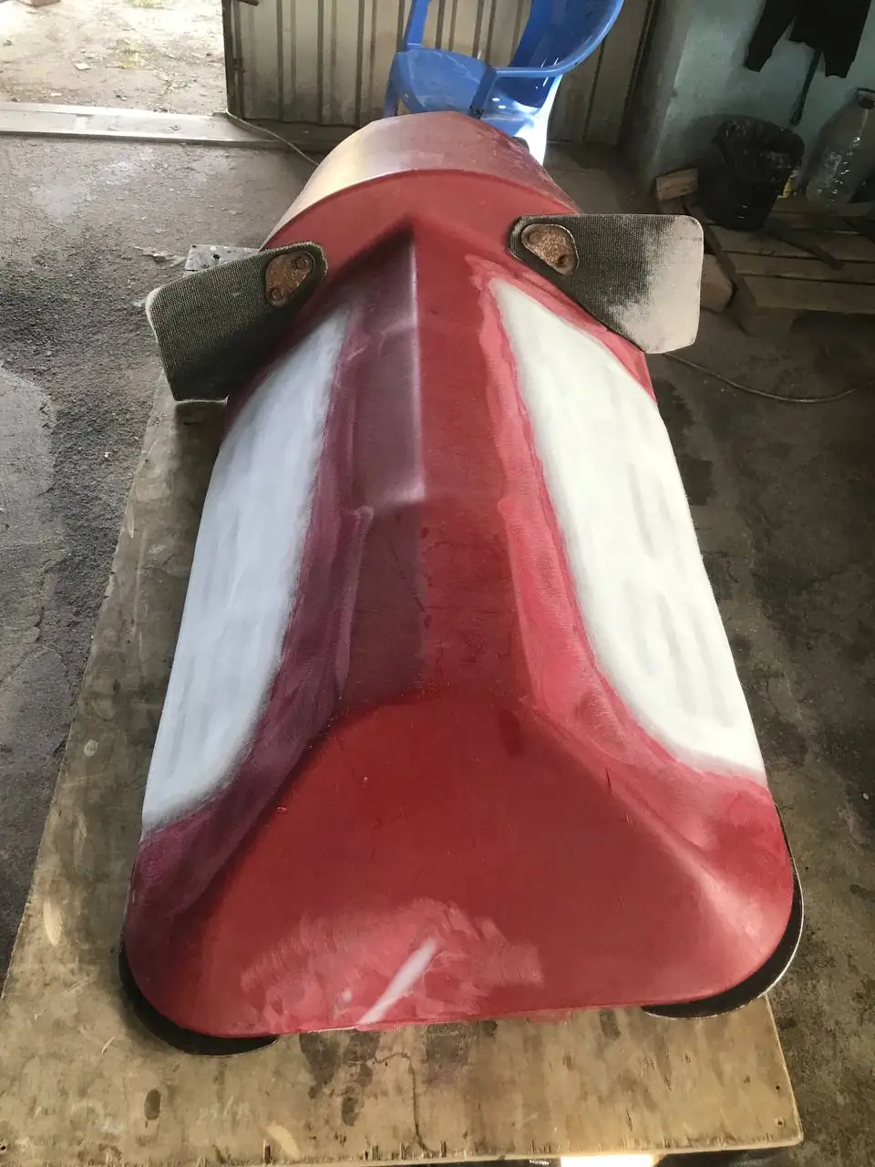 Foto 90 der Reparatur — Halmteiler-Reparatur am Schneidwerk