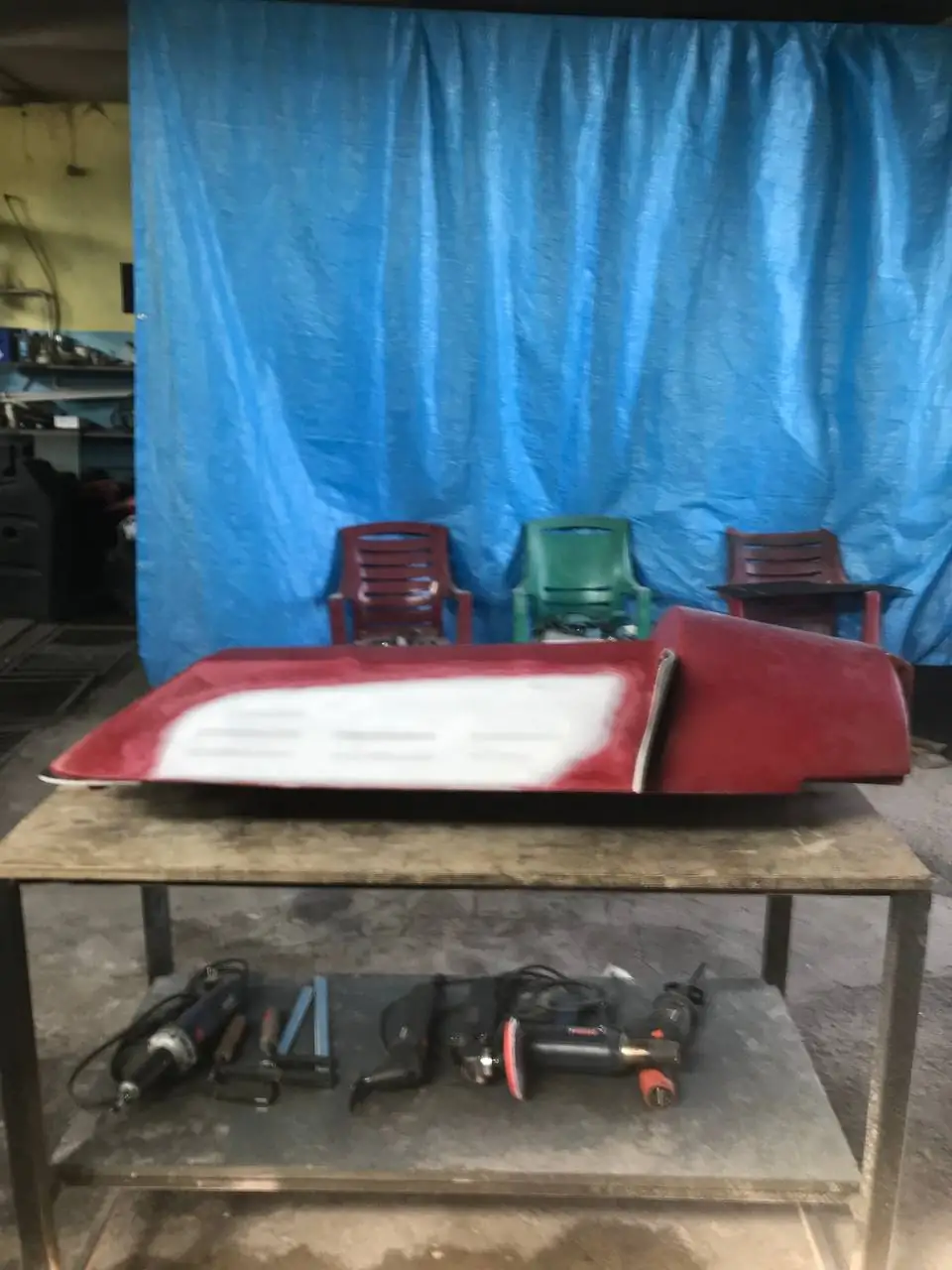 Foto 73 der Reparatur — Halmteiler-Reparatur am Schneidwerk
