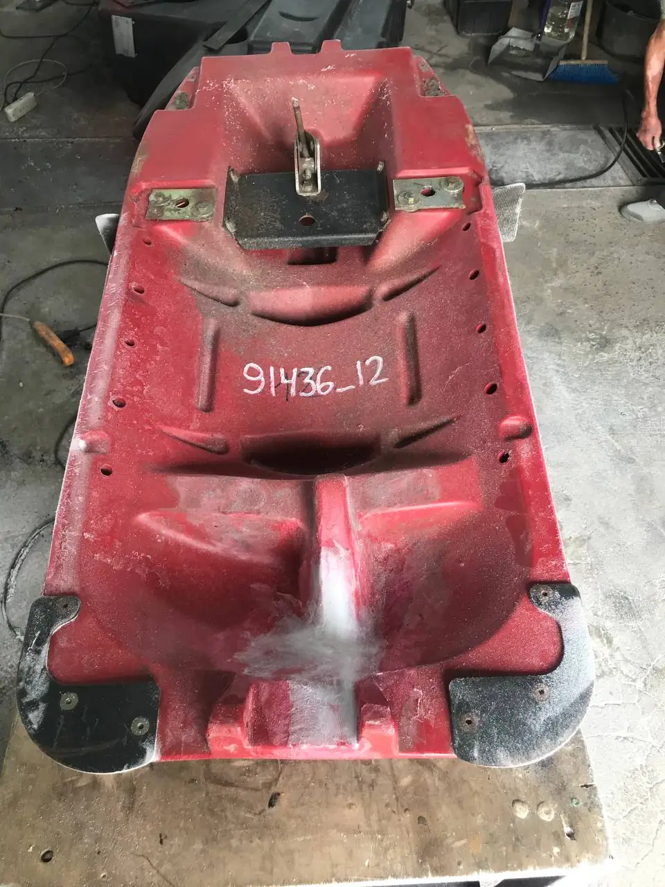 Foto 87 der Reparatur — Halmteiler-Reparatur am Schneidwerk