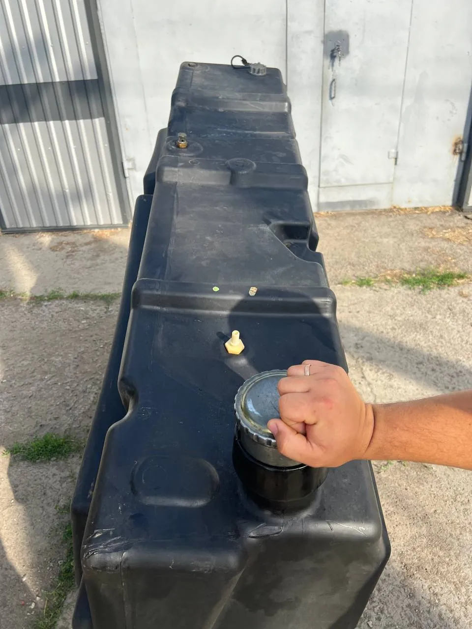 Foto 7 der Reparatur — Kraftstofftank-Reparatur Claas Lexion 550