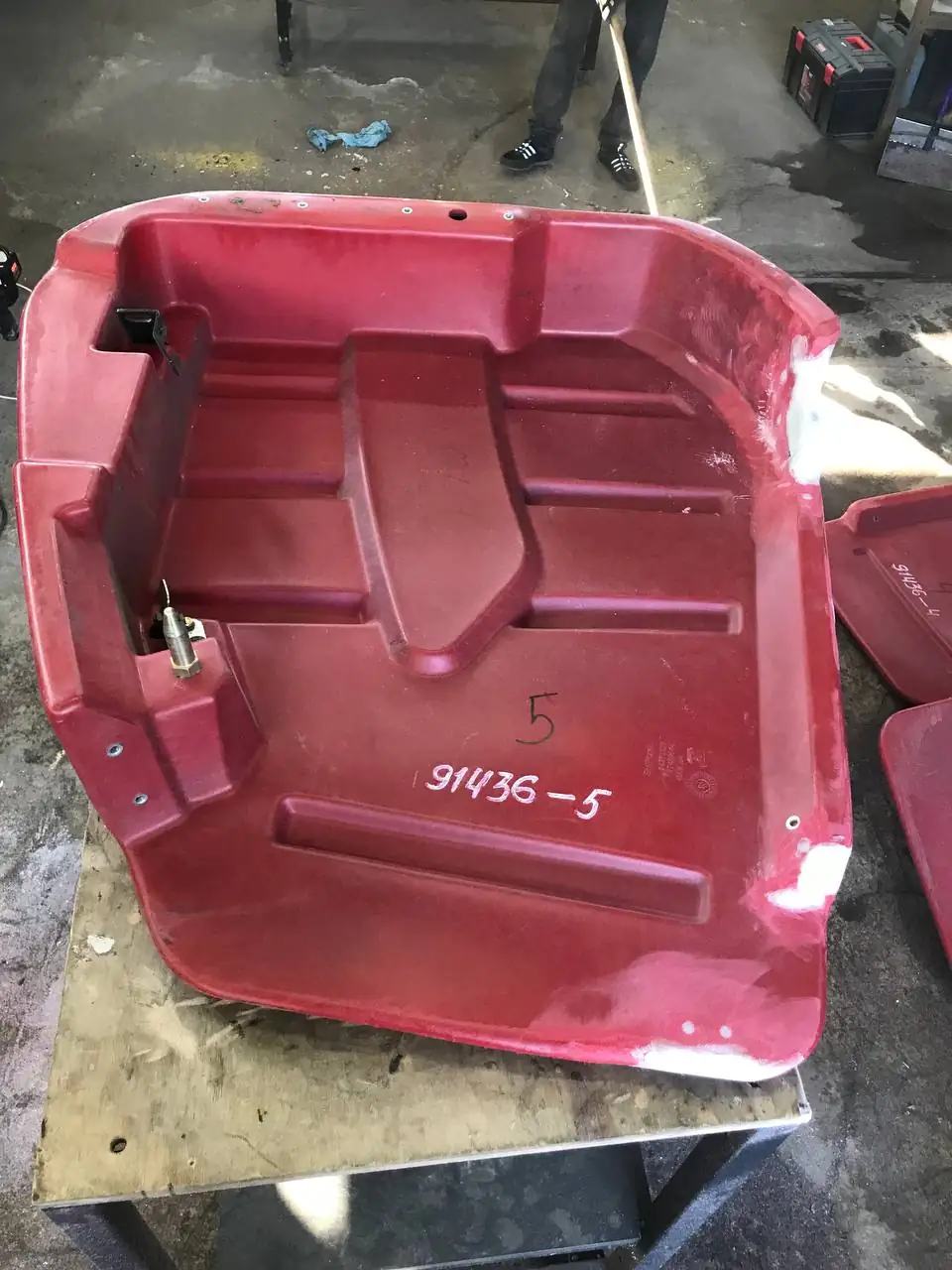 Foto 33 der Reparatur — Halmteiler-Reparatur am Schneidwerk — Juli 2024