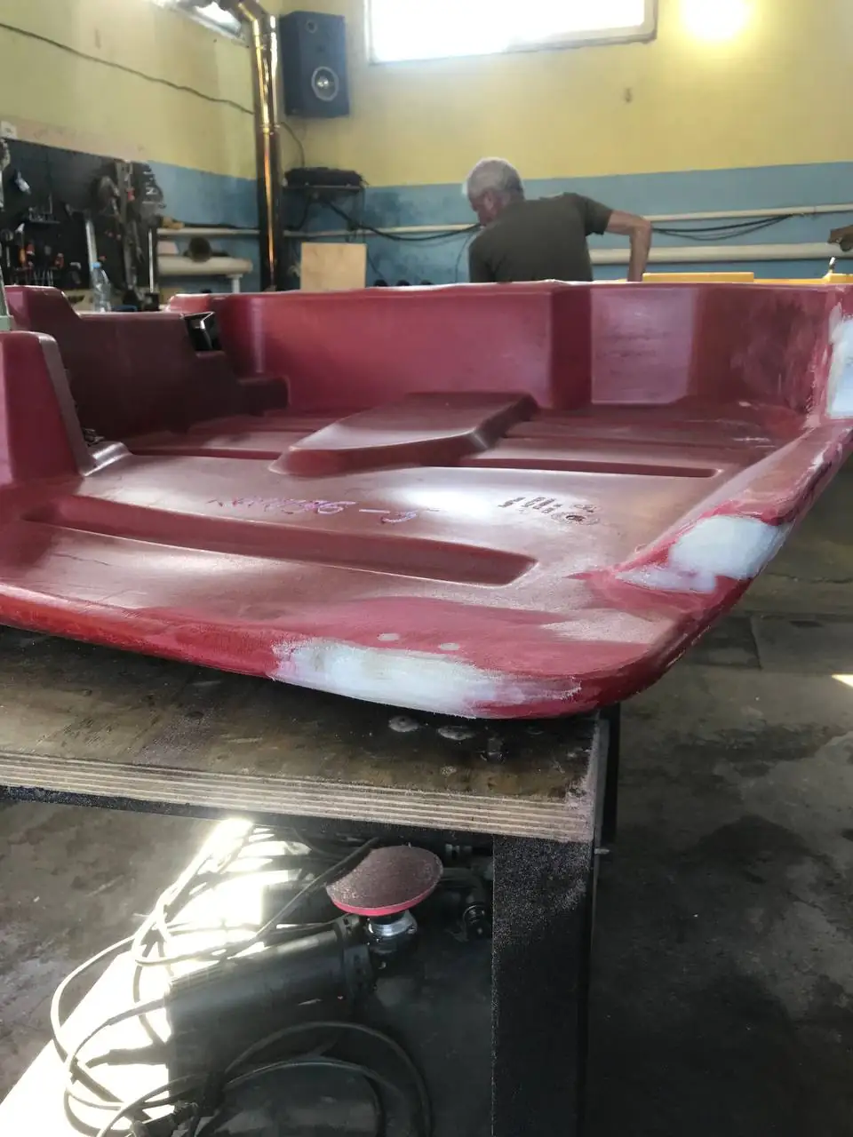 Foto 34 der Reparatur — Halmteiler-Reparatur am Schneidwerk — Juli 2024