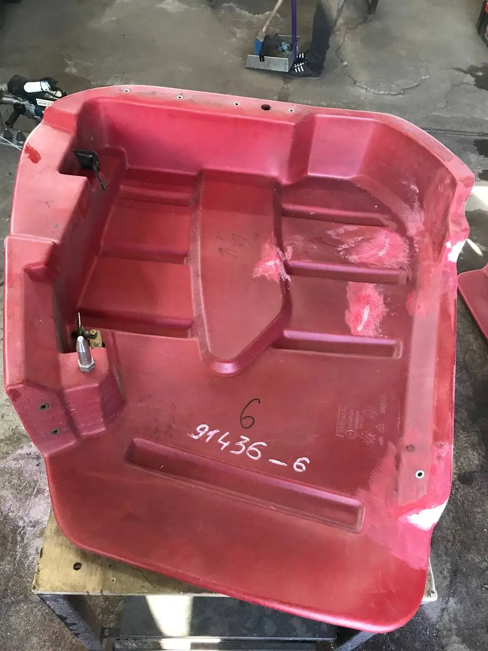 Foto 26 der Reparatur — Halmteiler-Reparatur am Schneidwerk — Juli 2024