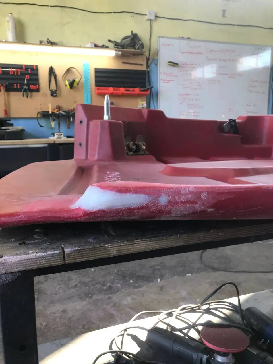 Foto 20 der Reparatur — Halmteiler-Reparatur am Schneidwerk — Juli 2024