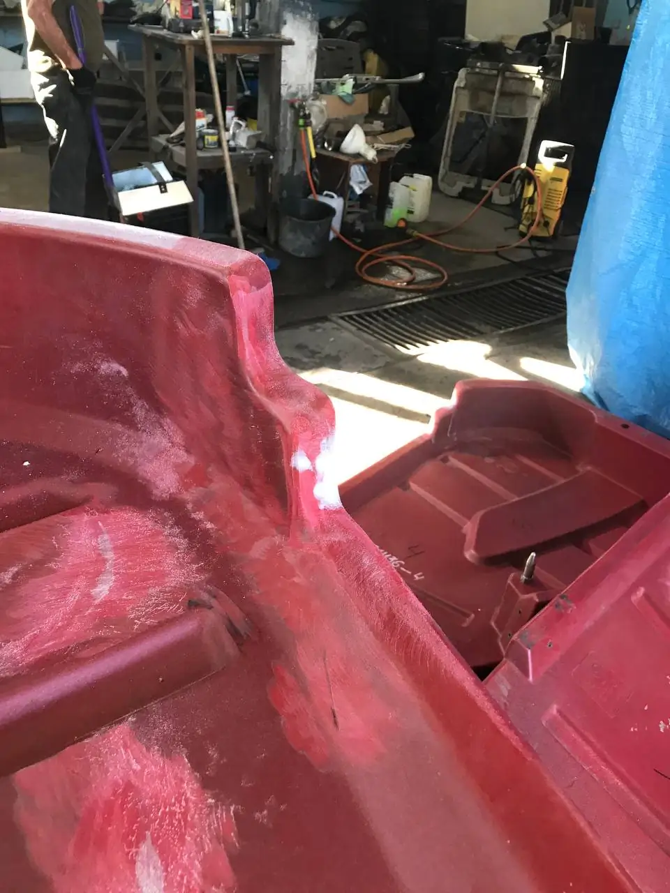 Foto 24 der Reparatur — Halmteiler-Reparatur am Schneidwerk — Juli 2024
