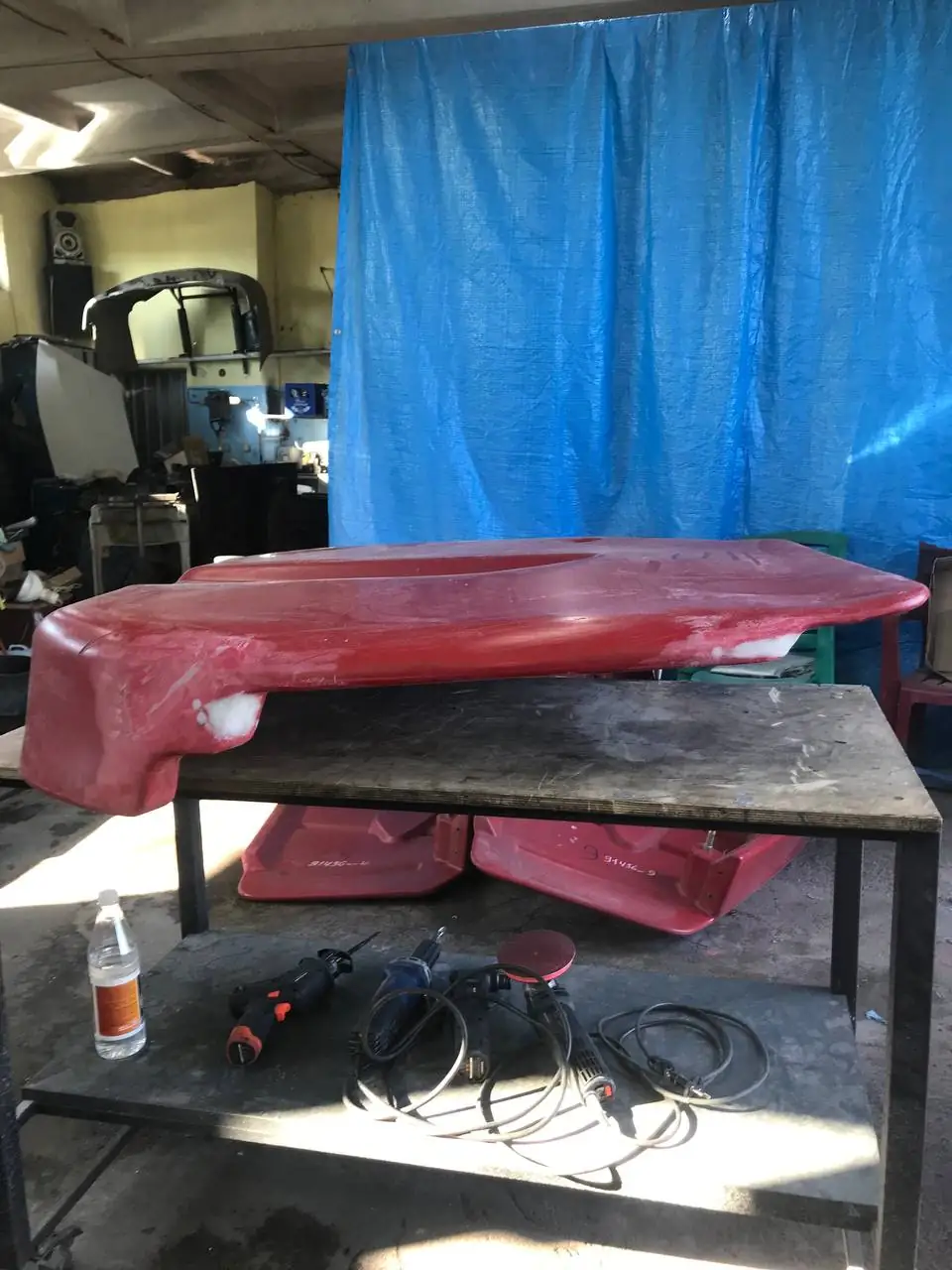 Foto 22 der Reparatur — Halmteiler-Reparatur am Schneidwerk — Juli 2024