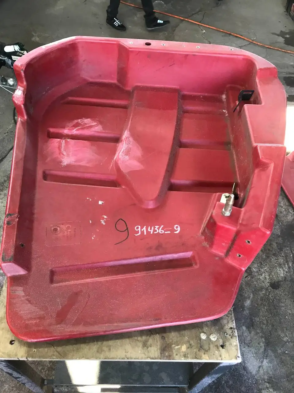 Foto 10 der Reparatur — Halmteiler-Reparatur am Schneidwerk — Juli 2024