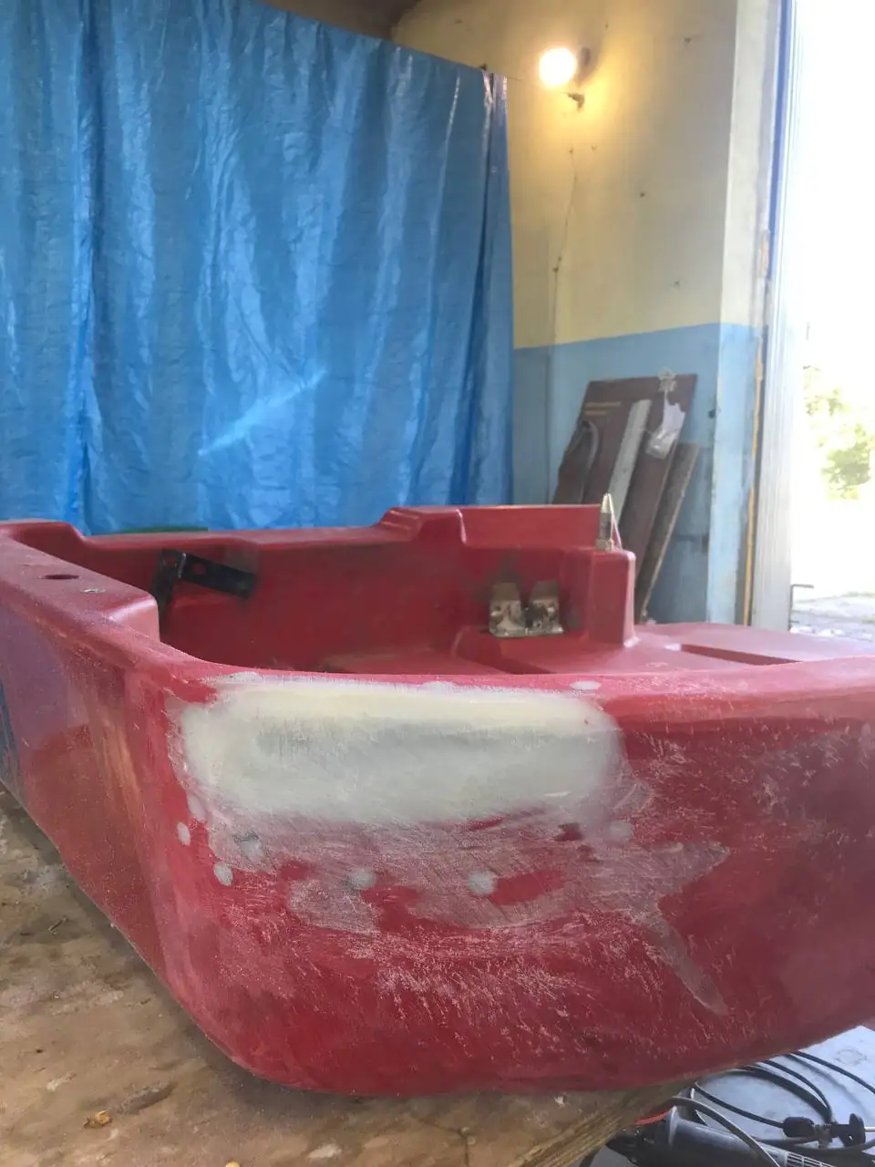 Foto 15 der Reparatur — Halmteiler-Reparatur am Schneidwerk — Juli 2024