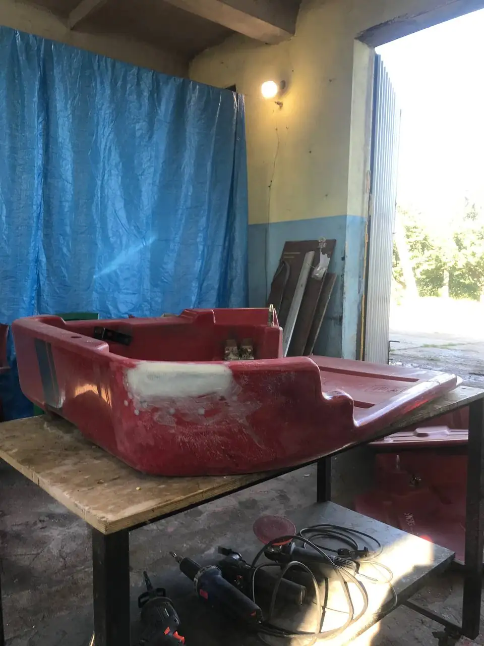 Foto 16 der Reparatur — Halmteiler-Reparatur am Schneidwerk — Juli 2024