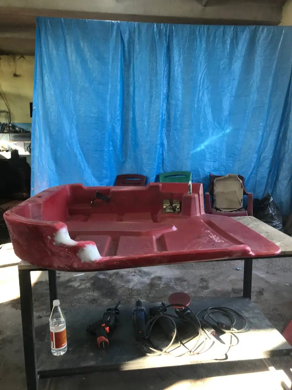 Foto 11 der Reparatur — Halmteiler-Reparatur am Schneidwerk — Juli 2024