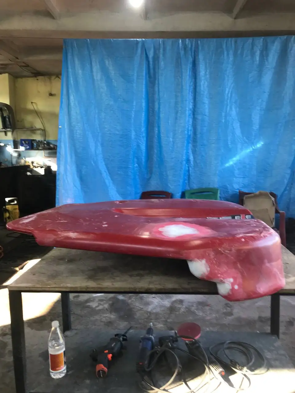 Foto 12 der Reparatur — Halmteiler-Reparatur am Schneidwerk — Juli 2024