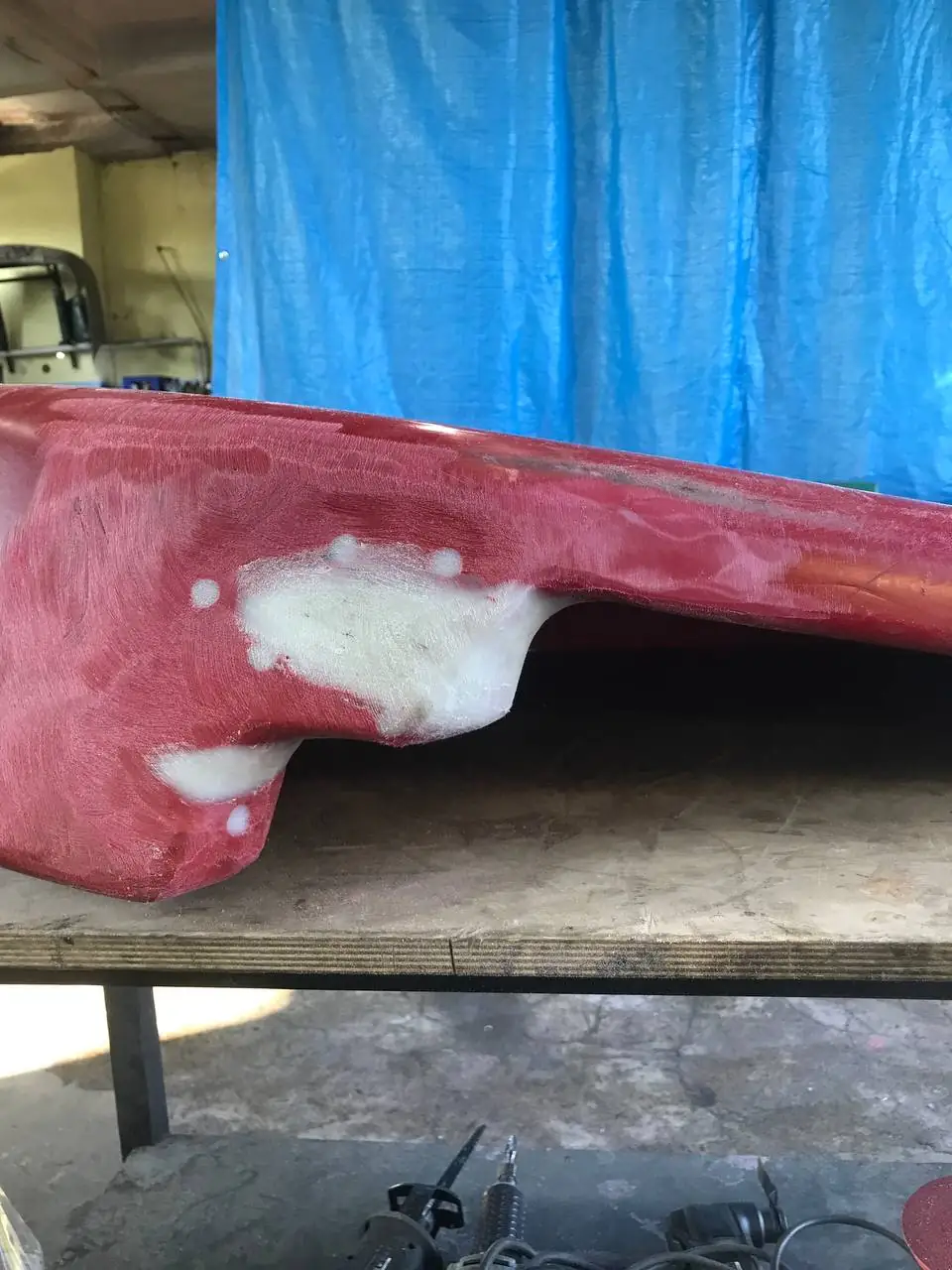 Foto 5 der Reparatur — Halmteiler-Reparatur am Schneidwerk — Juli 2024