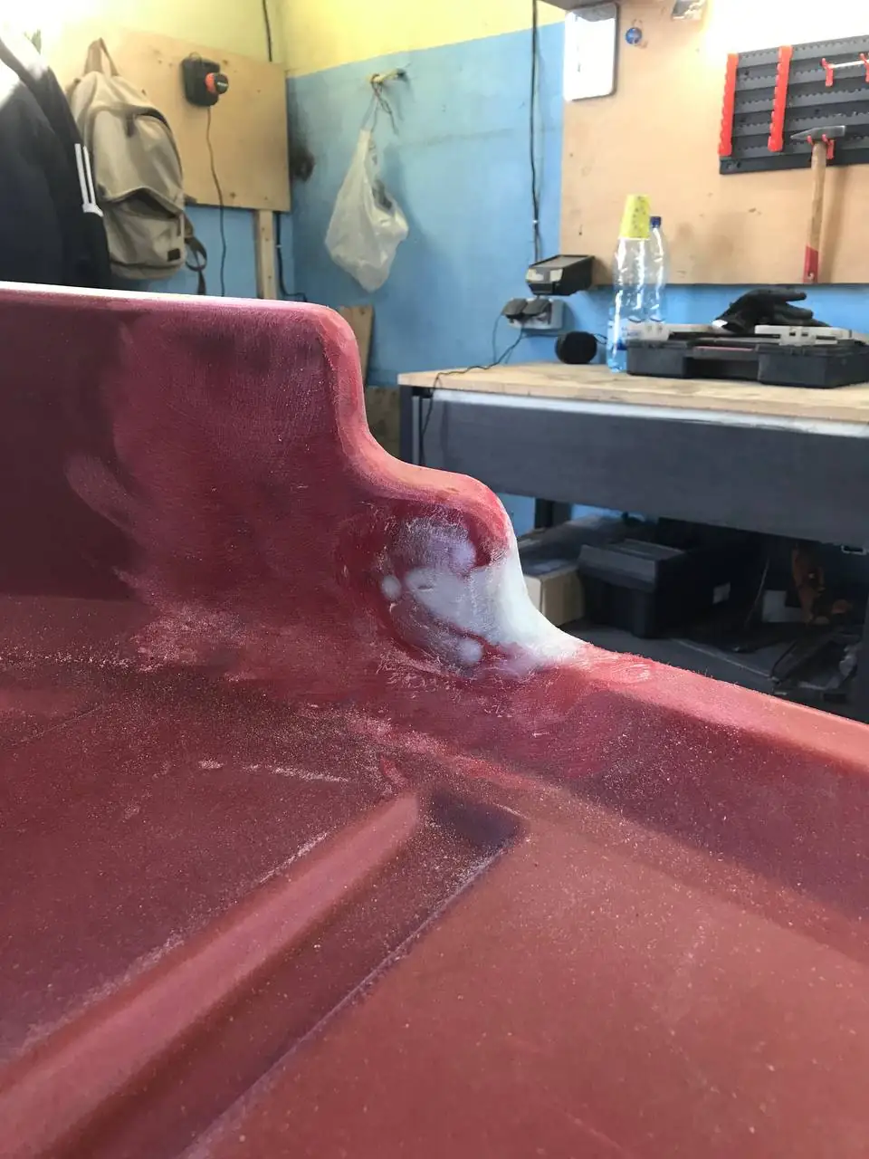 Foto 37 der Reparatur — Halmteiler-Reparatur am Schneidwerk — Juli 2024