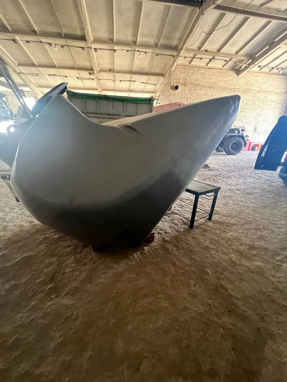 Foto 6 der Reparatur — Korntank-Reparatur an der Sämaschine — Juli 2024