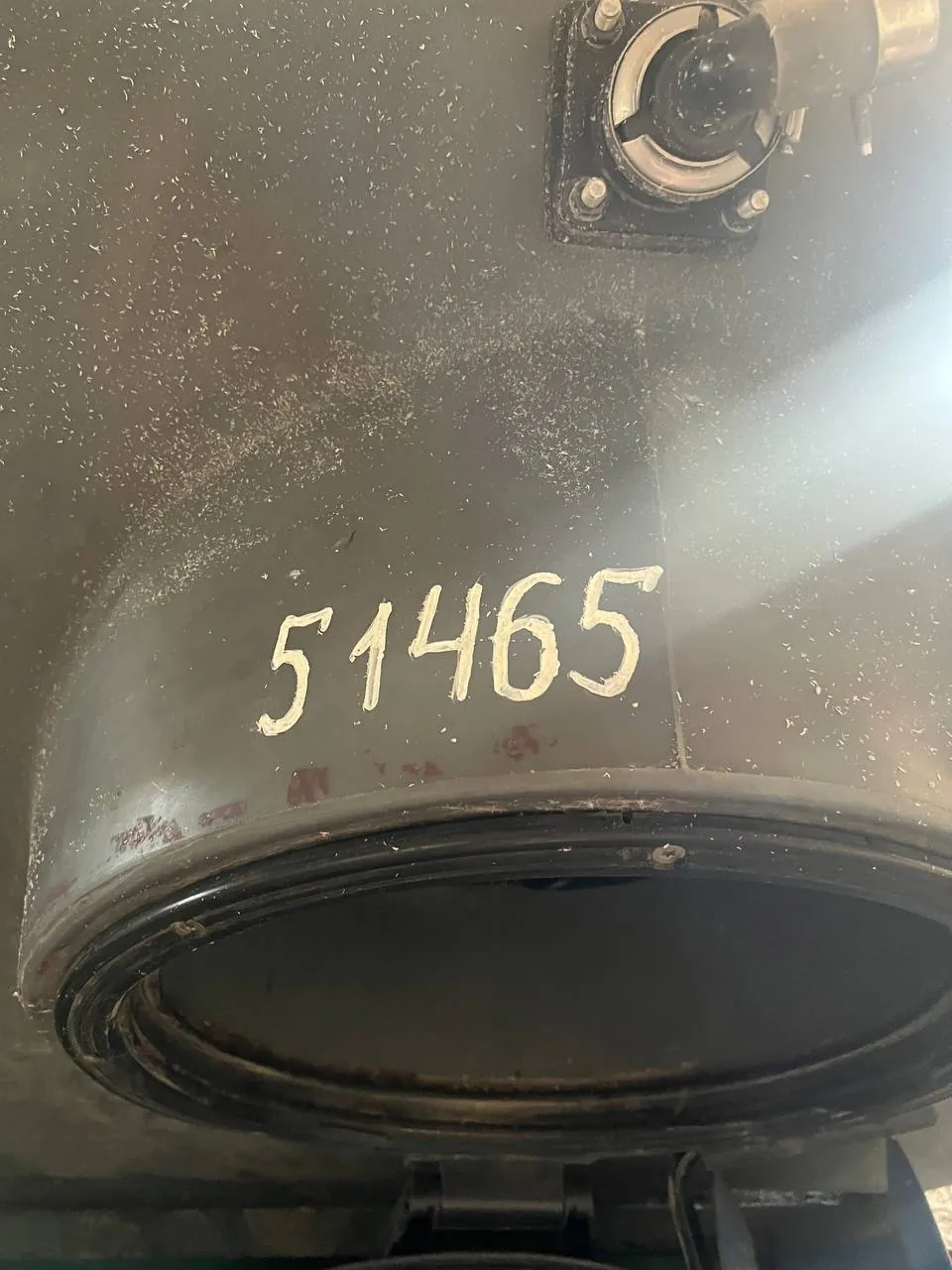 Foto 12 der Reparatur — Korntank-Reparatur an der Sämaschine — Juli 2024
