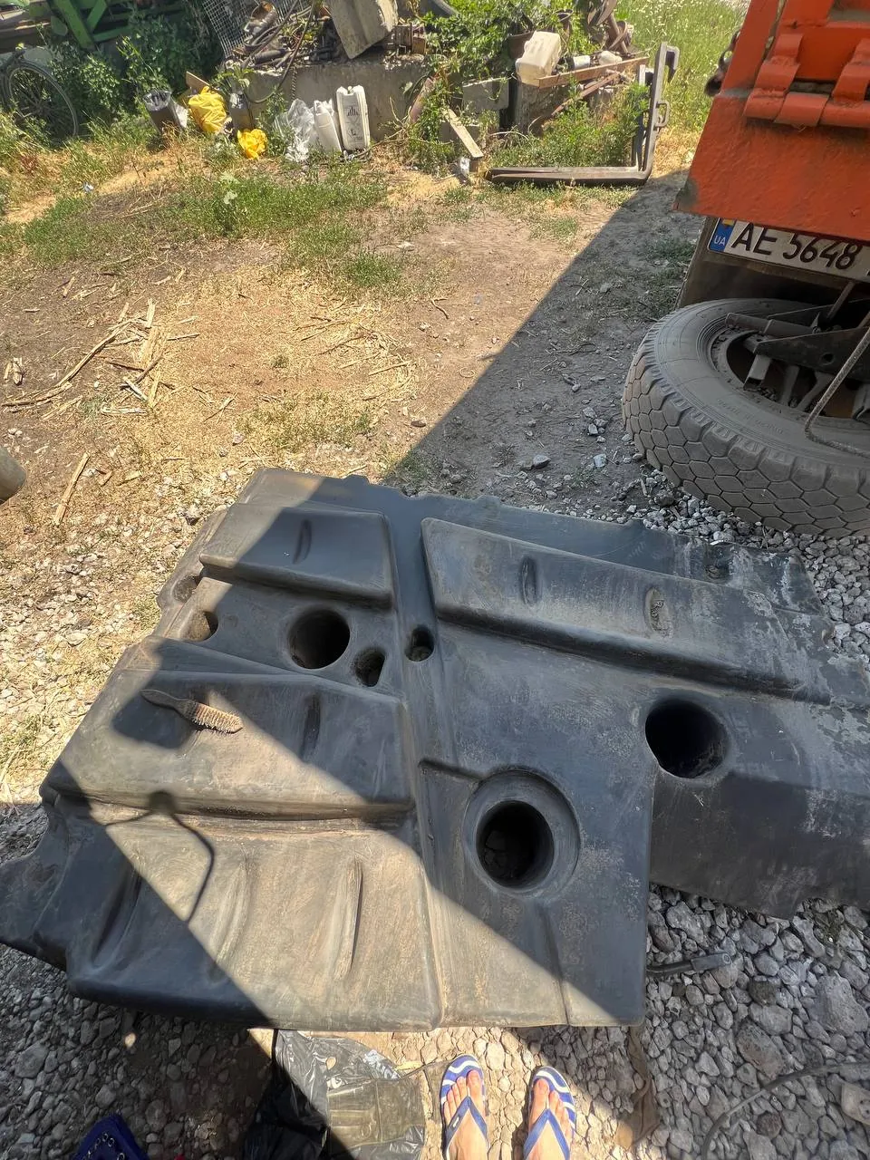 Foto 13 der Reparatur — Kraftstofftank-Reparatur Claas Lexion 570