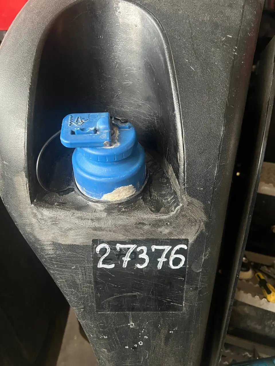 Foto 4 der Reparatur — Tank-Reparatur Case 340