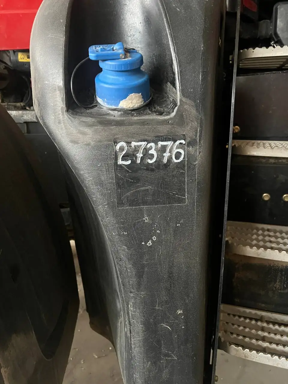 Foto 1 der Reparatur — Tank-Reparatur Case 340