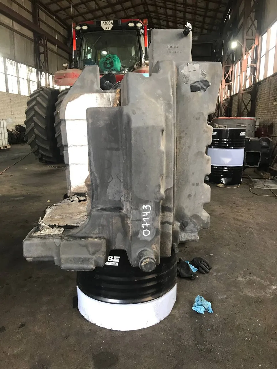 Foto 1 der Reparatur — Kraftstofftank-Reparatur Case 340 (3)