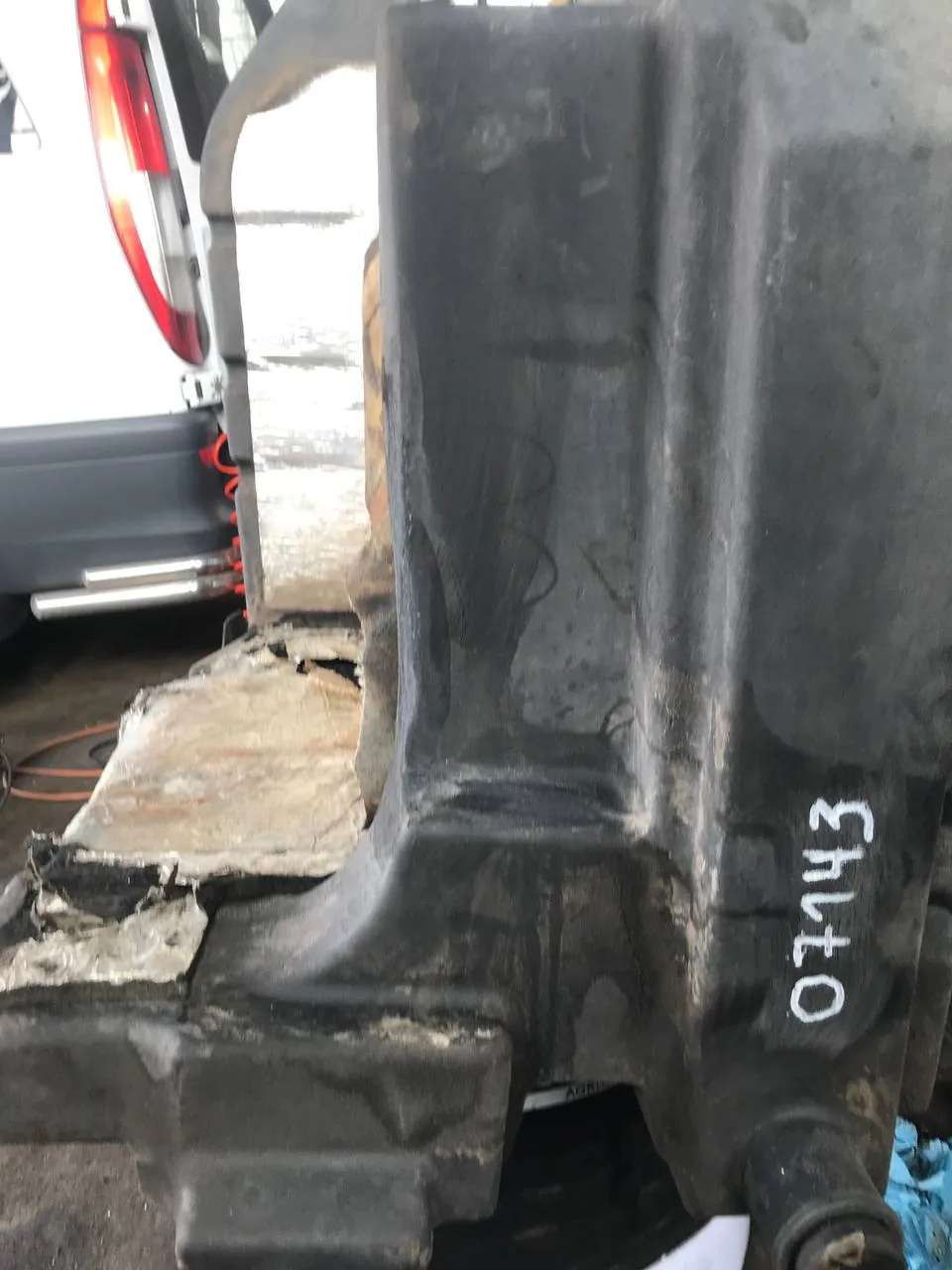 Foto 7 der Reparatur — Kraftstofftank-Reparatur Case 340 (3)