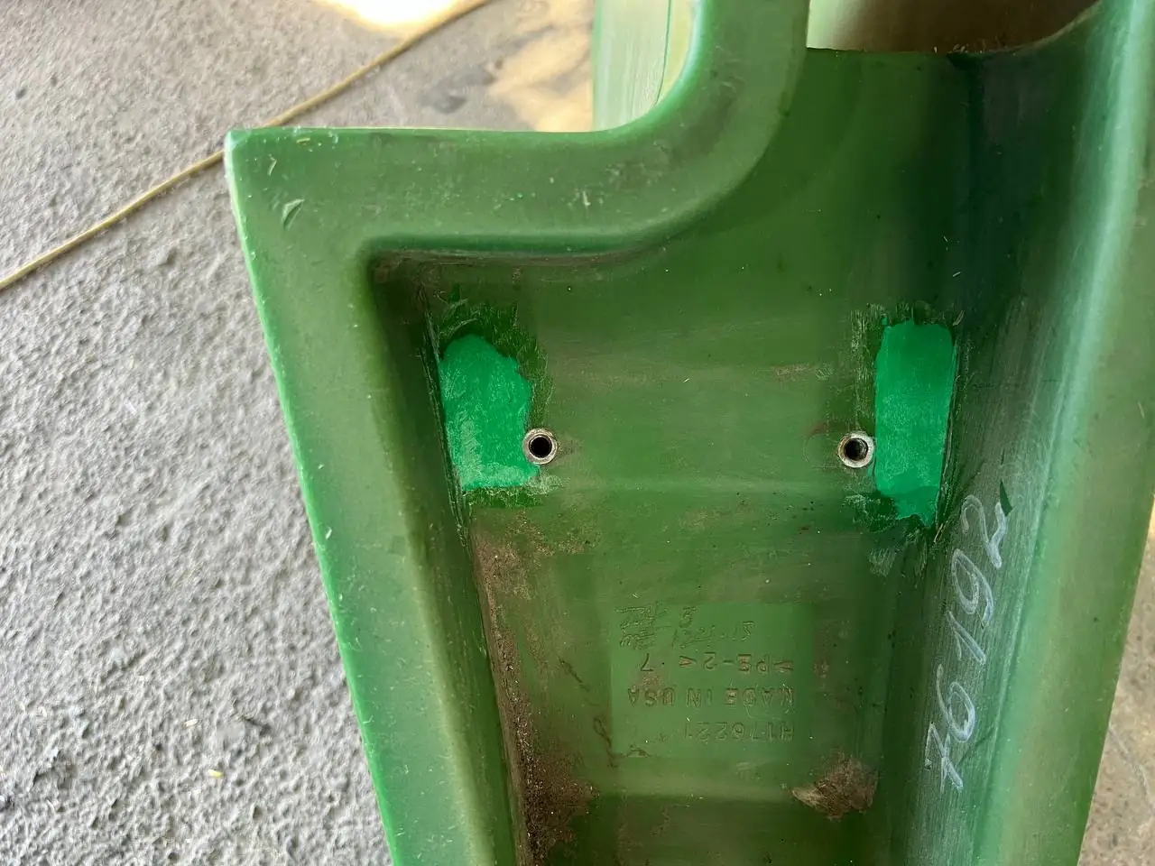 Halmteiler-Reparatur John Deere — August 2024