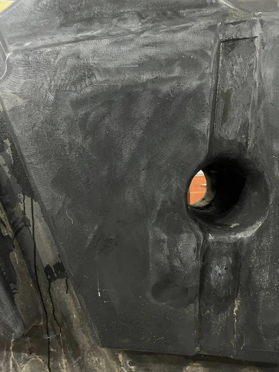 Foto 16 der Reparatur — Kraftstofftank-Reparatur Claas Lexion 760 — Tank durchgebrannt